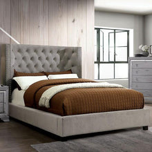Load image into Gallery viewer, Cayla Bed Silver & Grey