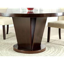 Load image into Gallery viewer, Cimma Espresso Round Dining Table