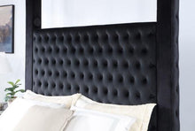 Load image into Gallery viewer, Etherea Bed Gray & Black