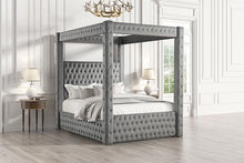 Load image into Gallery viewer, Etherea Bed Gray & Black