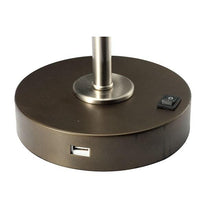 Load image into Gallery viewer, Gail Stain Nickel Table Lamp