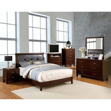 Load image into Gallery viewer, Enrico Bed Brown, Grey, & Black
