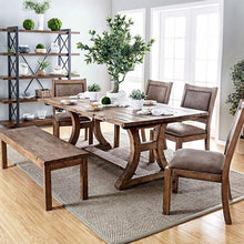 Load image into Gallery viewer, GIANNA Rustic Oak 77" Dining Table