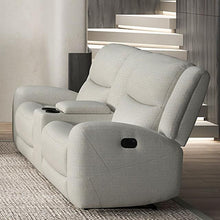 Load image into Gallery viewer, Giraldus Manual Recliner Loveseat w/ Console