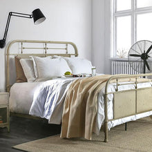 Load image into Gallery viewer, Haldus Cal.King, E.King, & Twin Bed White, Ivory, & Red