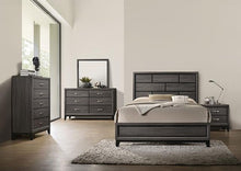 Load image into Gallery viewer, Errico Bed Grey & White