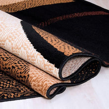 Load image into Gallery viewer, Blitar Brown Black, Brown Cream, & Gray 5' X 7' Area Rug