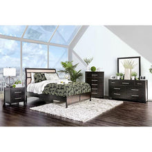 Load image into Gallery viewer, Berenice Espresso Night Stand White, Gray, & Espresso