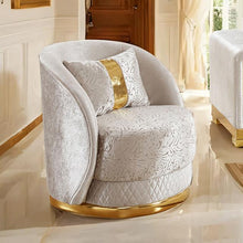 Load image into Gallery viewer, Valdosta Chair Black & Beige