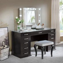 Load image into Gallery viewer, Valentina Vanity Set White & Dark Gray