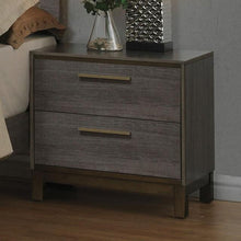 Load image into Gallery viewer, MANVEL Two-Tone Antique Gray Night Stand