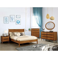 Load image into Gallery viewer, LENNART I Gray & Oak Full Twin Bed