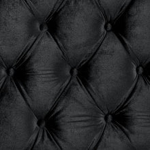 Load image into Gallery viewer, STEFANIA E.King & Queen Bed, Black & Gray