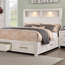 Load image into Gallery viewer, KARLA Cal.King, E.King & Queen Bed, Gray & White