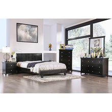 Load image into Gallery viewer, Evans Bed Espresso & Pink