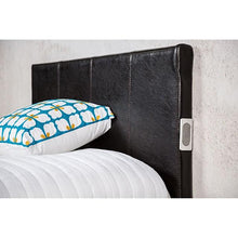 Load image into Gallery viewer, Evans E.King & Cal.King Bed Espressso, White, & Camel