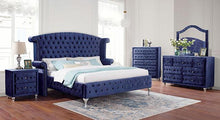 Load image into Gallery viewer, ALZIR Cal.King, E.King, & Queen Bed, Blue