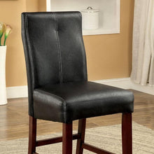 Load image into Gallery viewer, BONNEVILLE II Brown Cherry/Black Counter Ht. Chair (2/CTN)