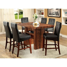 Load image into Gallery viewer, BONNEVILLE II Brown Cherry/Black Counter Ht. Chair (2/CTN)