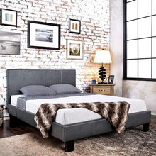 Load image into Gallery viewer, Winn Park Bed Espresso, Velvet, & White