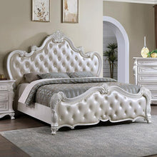 Load image into Gallery viewer, Ventresca 4 & 5 Piece Queen Bedroom Set White & Chrome