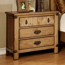 Load image into Gallery viewer, PIONEER Weathered Elm Night Stand