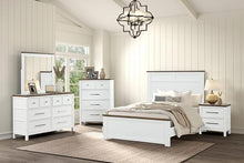 Load image into Gallery viewer, Bed Pinetop Blue & White