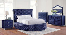 Load image into Gallery viewer, SANSOM E.King & Queen Bed, Black, Blue, & Grey
