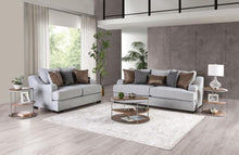 Load image into Gallery viewer, SKYLINE Sofa, Light Gray/Brown