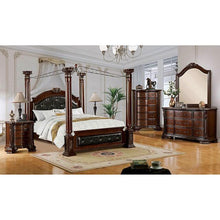 Load image into Gallery viewer, Mandalay Brown Cherry Queen Bed