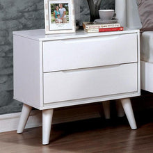 Load image into Gallery viewer, LENNART II White Night Stand