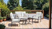 Load image into Gallery viewer, Arezzo 5 Pc. Outdoor Furniture Set