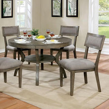 Load image into Gallery viewer, Leeds Gray Round Dining Table