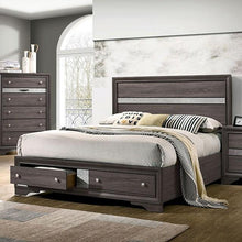 Load image into Gallery viewer, CHRISSY E.King, Full, & Queen Bed White, Grey, & Black