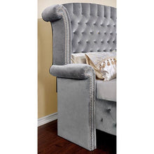 Load image into Gallery viewer, Alzir Gray & Black Queen & E.King Bed
