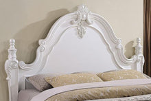 Load image into Gallery viewer, Francione E.King & Queen Bed White & Chrome