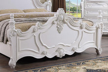 Load image into Gallery viewer, Francione E.King & Queen Bed White & Chrome
