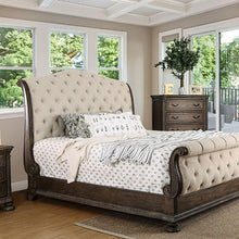 Load image into Gallery viewer, LYSANDRA Beige/Rustic Natural Tone Cal.King, E.King, & Queen Bed