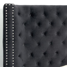 Load image into Gallery viewer, ROSABELLE E.King & Queen Bed, Black, Gray, & Ivory,