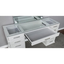 Load image into Gallery viewer, Valentina Vanity Set White & Dark Gray