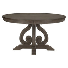 Load image into Gallery viewer, Toulon  Round Dining Table in Dark Pewter 5438-54*