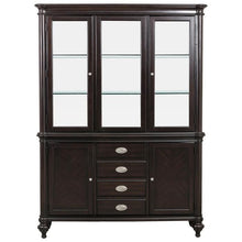 Load image into Gallery viewer, Marston Buffet with Hutch in Dark Cherry 2615DC-50-55