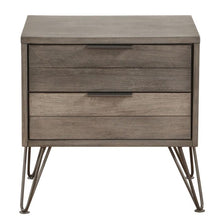 Load image into Gallery viewer, Urbanite Nightstand in Tri-tone Gray 1604-4