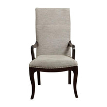 Load image into Gallery viewer, Savion Arm Chair in Espresso (Set of 2)