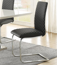 Load image into Gallery viewer, Yannis Side Chair in Chrome Metal  (Set of 2)