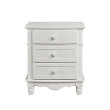 Load image into Gallery viewer, Clementine 3 Drawer Night Stand in White B1799-4