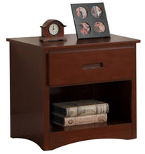 Load image into Gallery viewer, Rowe 1 Drawer Night Stand in Dark Cherry B2013DC-4