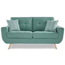 Load image into Gallery viewer, Deryn Loveseat in Teal 8327TL-2
