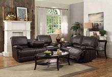 Load image into Gallery viewer, Cassville Double Reclining Loveseat in Dark Brown 8403-2