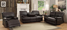 Load image into Gallery viewer, Cassville Double Reclining Loveseat in Dark Brown 8403-2
